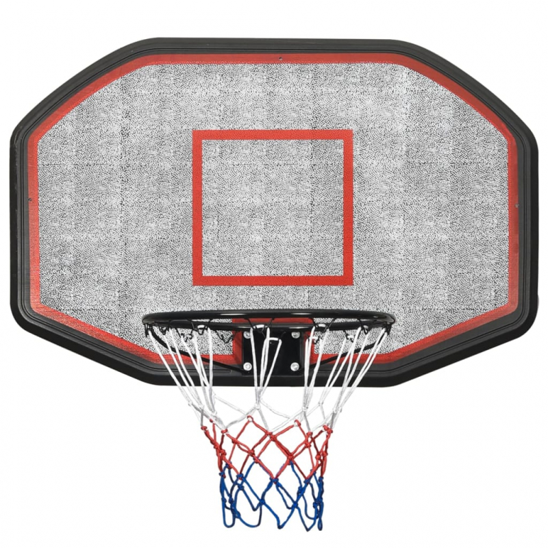 Basketballkorb Schwarz 109x71x3 cm Polyethylen