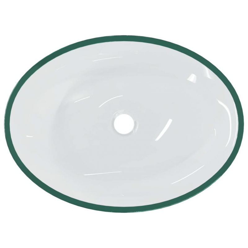 Waschbecken Glas 50x37x14 cm Transparent