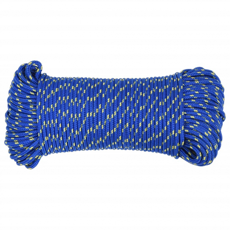 Bootsseil Blau 4 mm 100 m Polypropylen