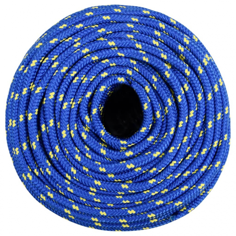 Bootsseil Blau 10 mm 25 m Polypropylen