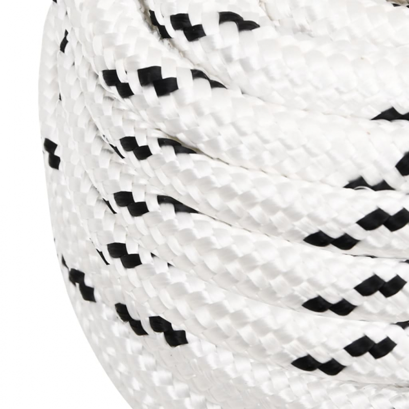 Arbeitsseil Weiß 18 mm 100 m Polyester