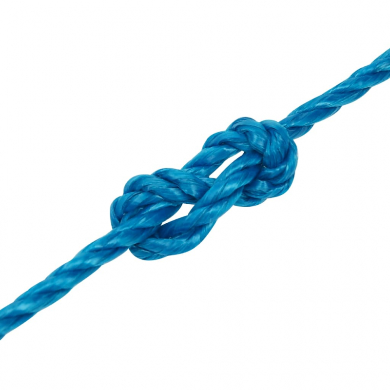 Arbeitsseil Blau 8 mm 50 m Polypropylen