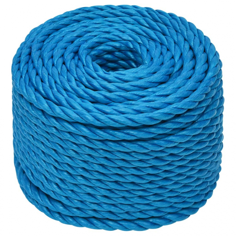 Arbeitsseil Blau 10 mm 50 m Polypropylen