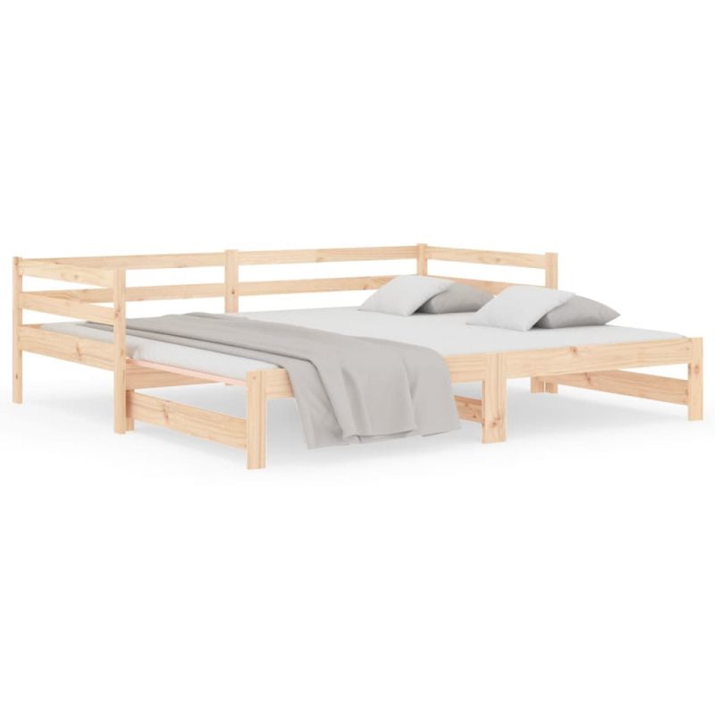 Ausziehbares Tagesbett ohne Matratze 90x190 cm