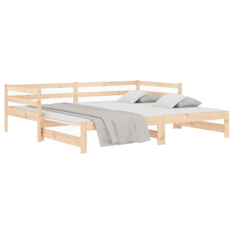 Ausziehbares Tagesbett ohne Matratze 90x190 cm