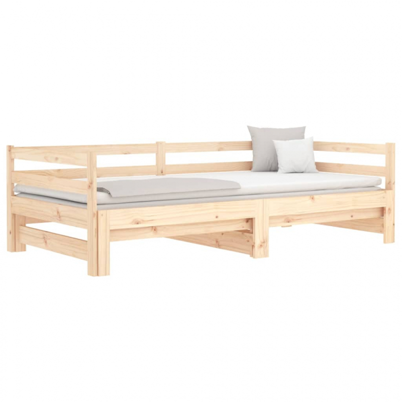 Ausziehbares Tagesbett ohne Matratze 90x190 cm