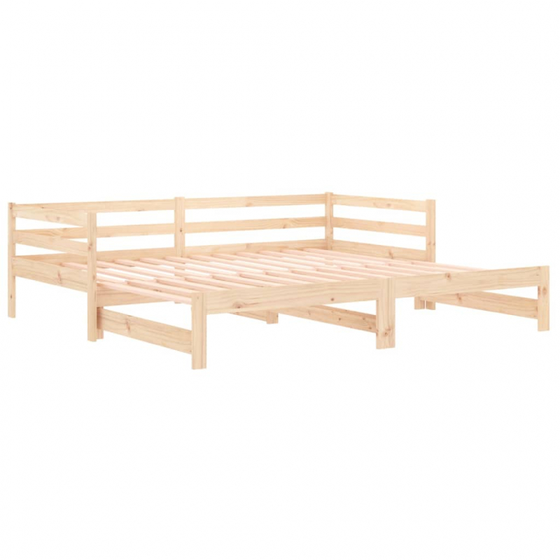 Ausziehbares Tagesbett ohne Matratze 90x190 cm