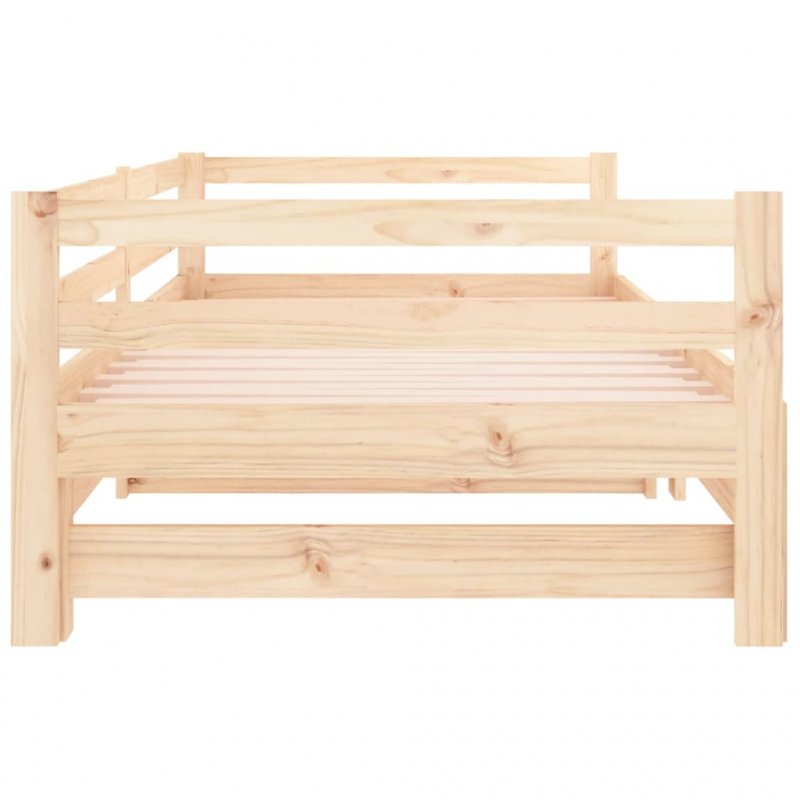 Ausziehbares Tagesbett ohne Matratze 90x190 cm