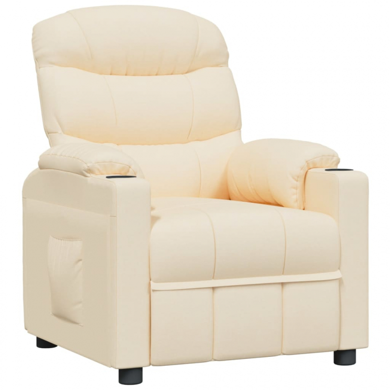 Relaxsessel Creme Stoff