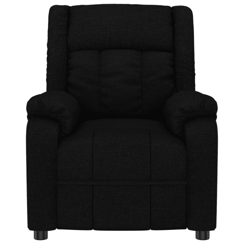 Massagesessel Schwarz Stoff