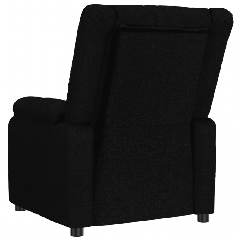 Massagesessel Schwarz Stoff