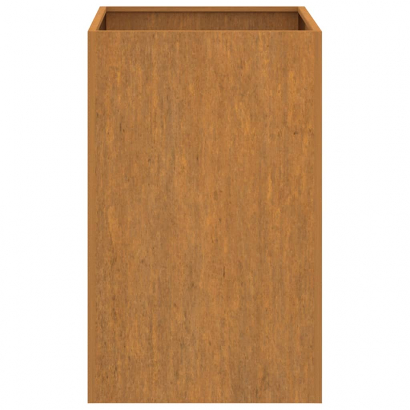 Pflanzkübel 42x38x75 cm Cortenstahl