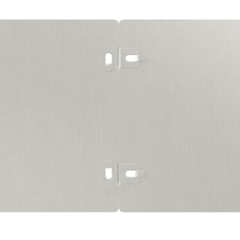 Rasenkanten 10 Stk. 15x103 cm Flexibel Cortenstahl