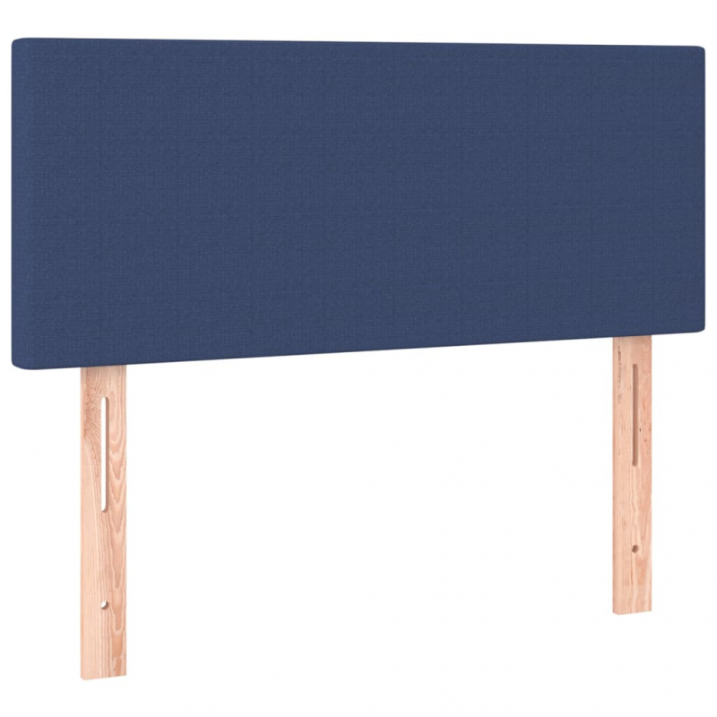 Kopfteil Blau 80x5x78/88 cm Stoff