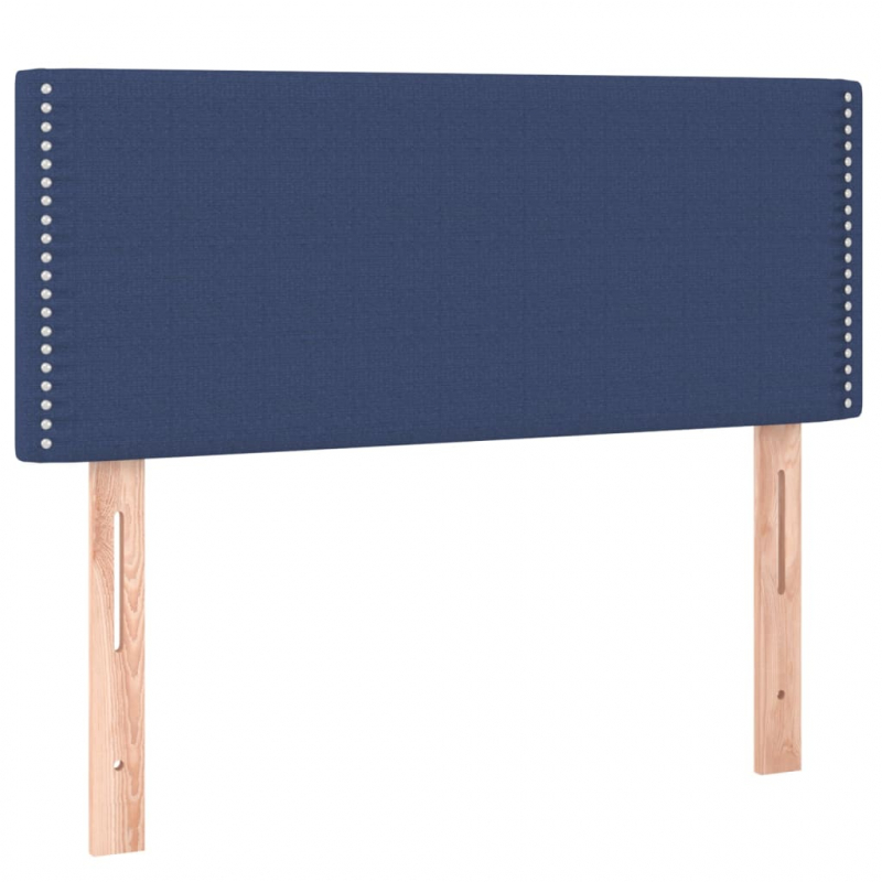 Kopfteil Blau 80x5x78/88 cm Stoff