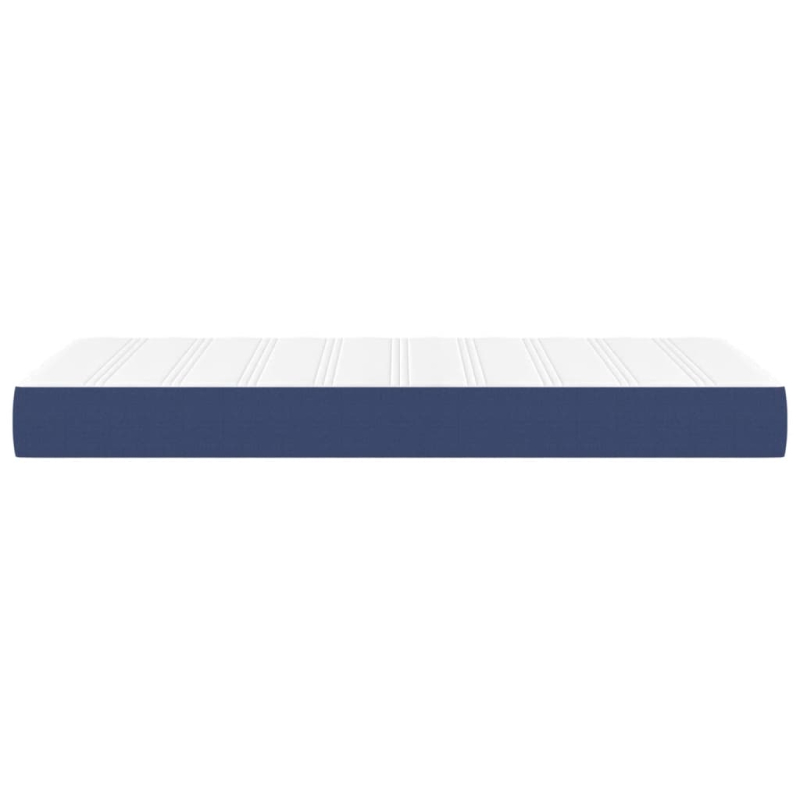 Taschenfederkernmatratze Blau 80x200x20 cm Stoff