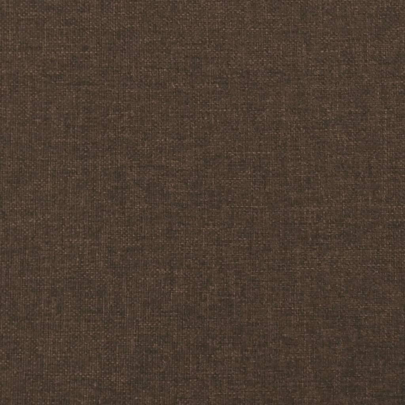 Taschenfederkernmatratze Dunkelbraun 100x200x20 cm Stoff