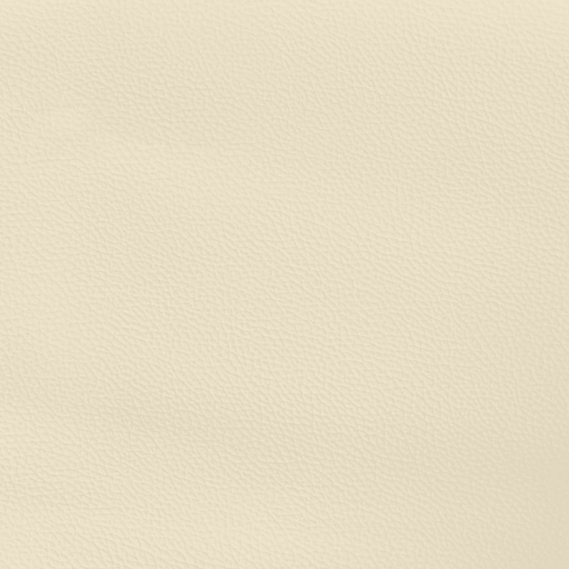 Taschenfederkernmatratze Creme 100x200x20 cm Kunstleder