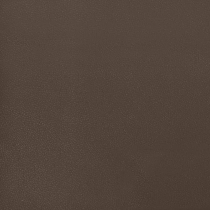 Taschenfederkernmatratze Braun 160x200x20 cm Kunstleder
