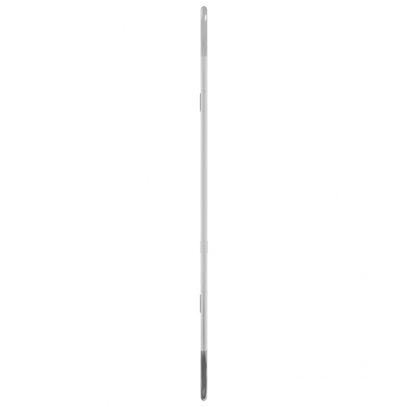 Wandspiegel Silbern 50x20 cm Oval