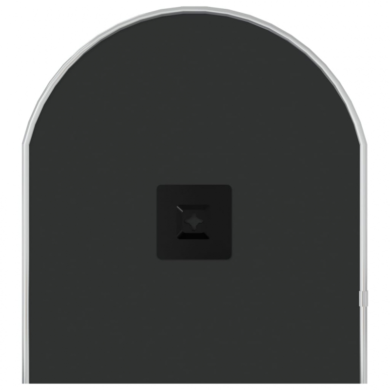 Wandspiegel Silbern 70x30 cm Oval