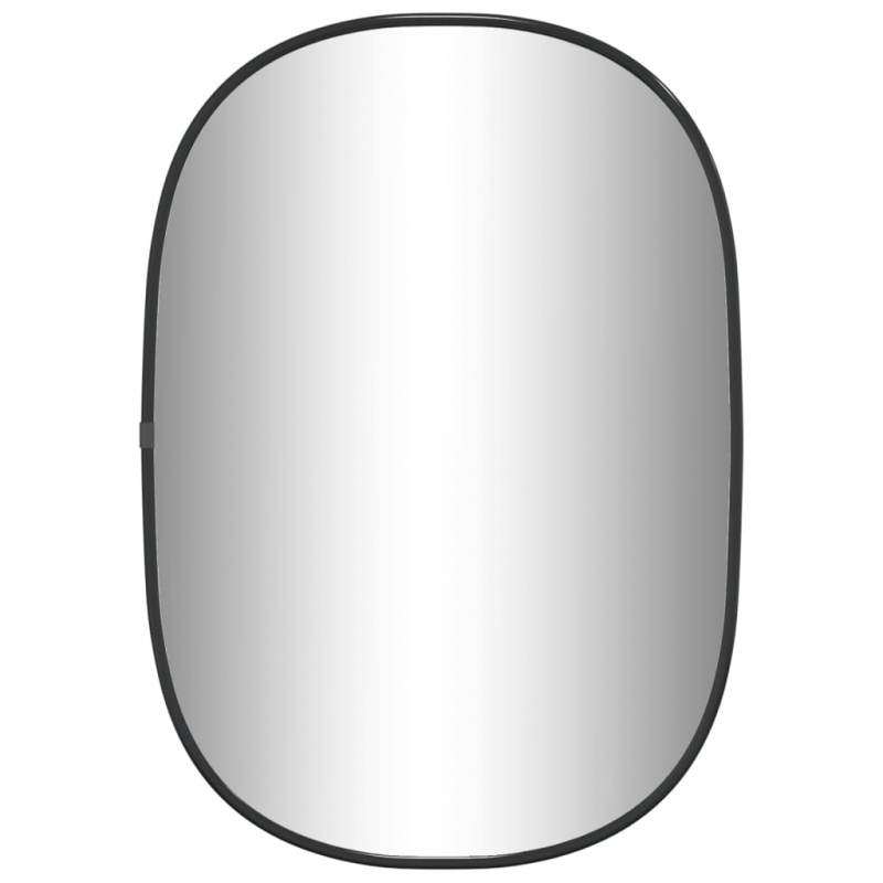 Wandspiegel Schwarz 50x35 cm