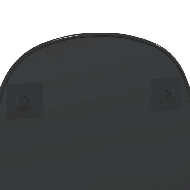 Wandspiegel Schwarz 60x40 cm