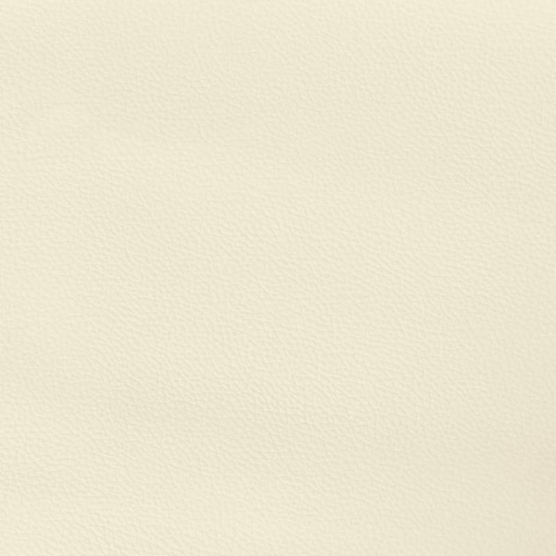 Bettgestell Creme 80x200 cm Kunstleder