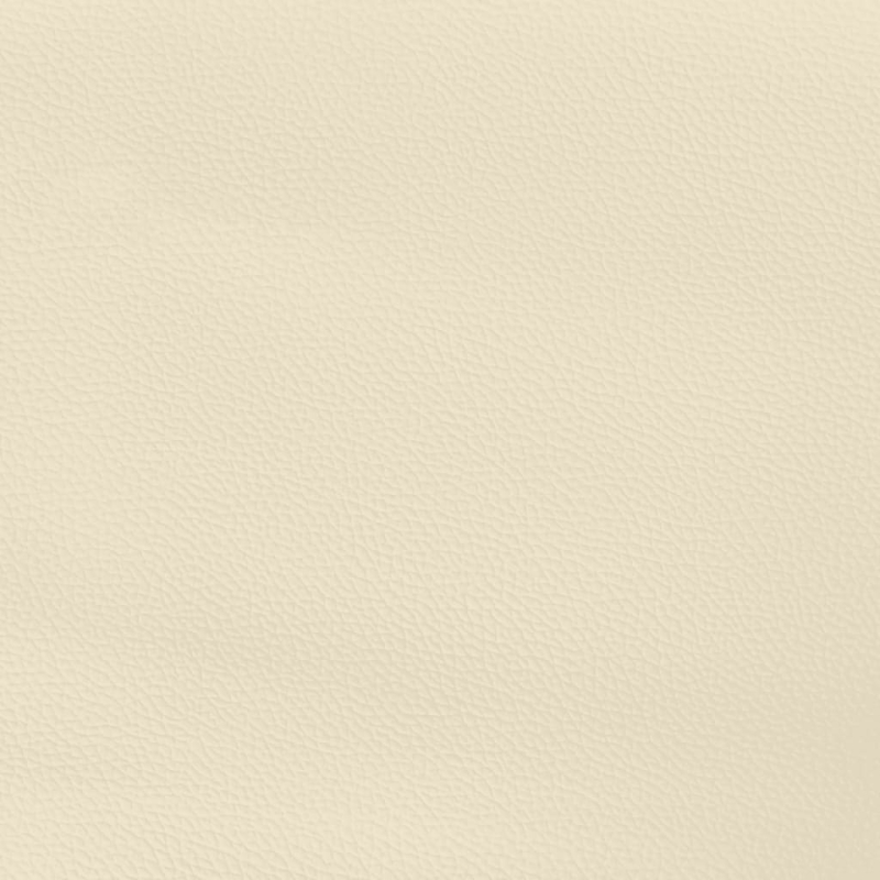 Bettgestell Creme 90x200 cm Kunstleder
