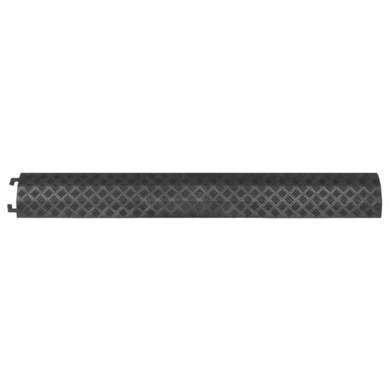 Kabelbrücken 2 Stk. 98,5 cm Schwarz