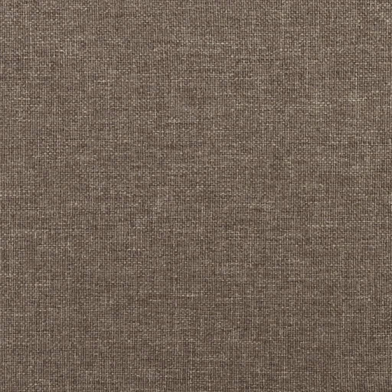 Fußhocker Taupe 60x50x41 cm Stoff