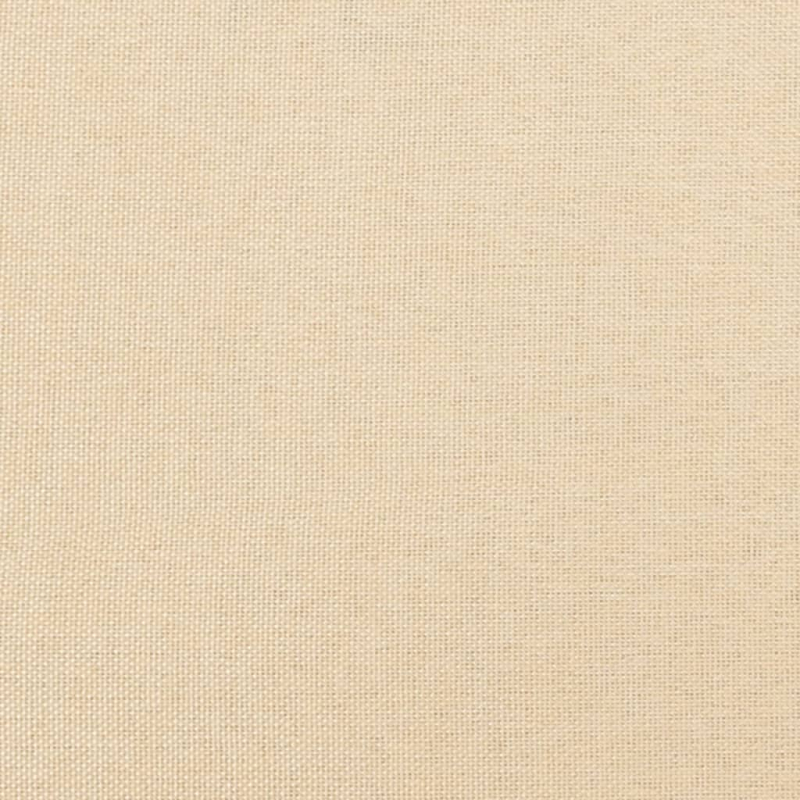 Fußhocker Creme 70x55x41 cm Stoff