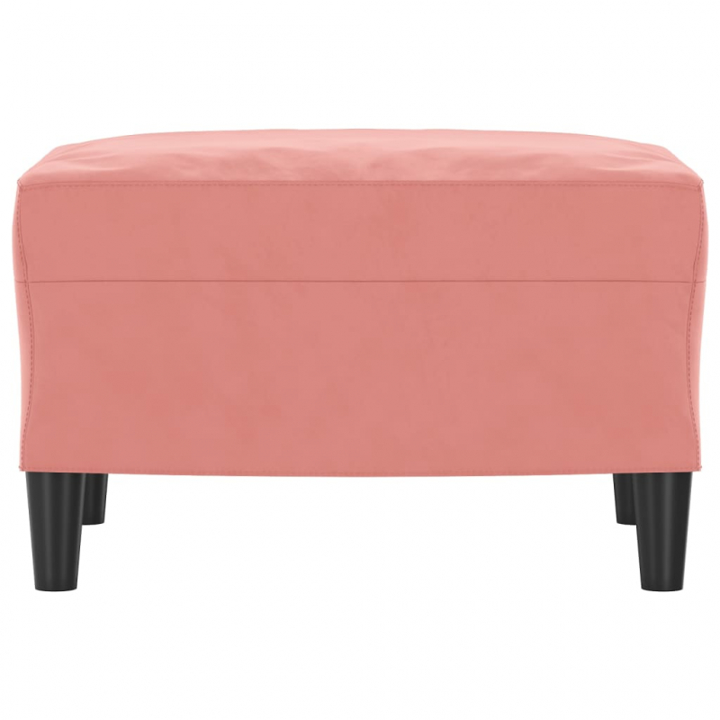 Fußhocker Rosa 60x50x41 cm Samt