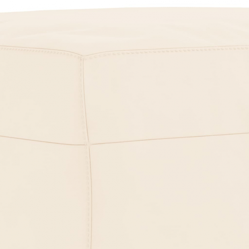 Fußhocker Creme 60x50x41 cm Samt