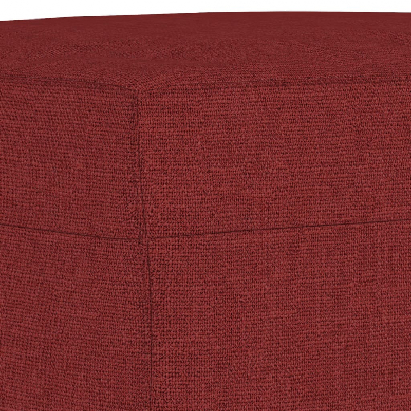 Fußhocker Weinrot 70x55x41 cm Stoff