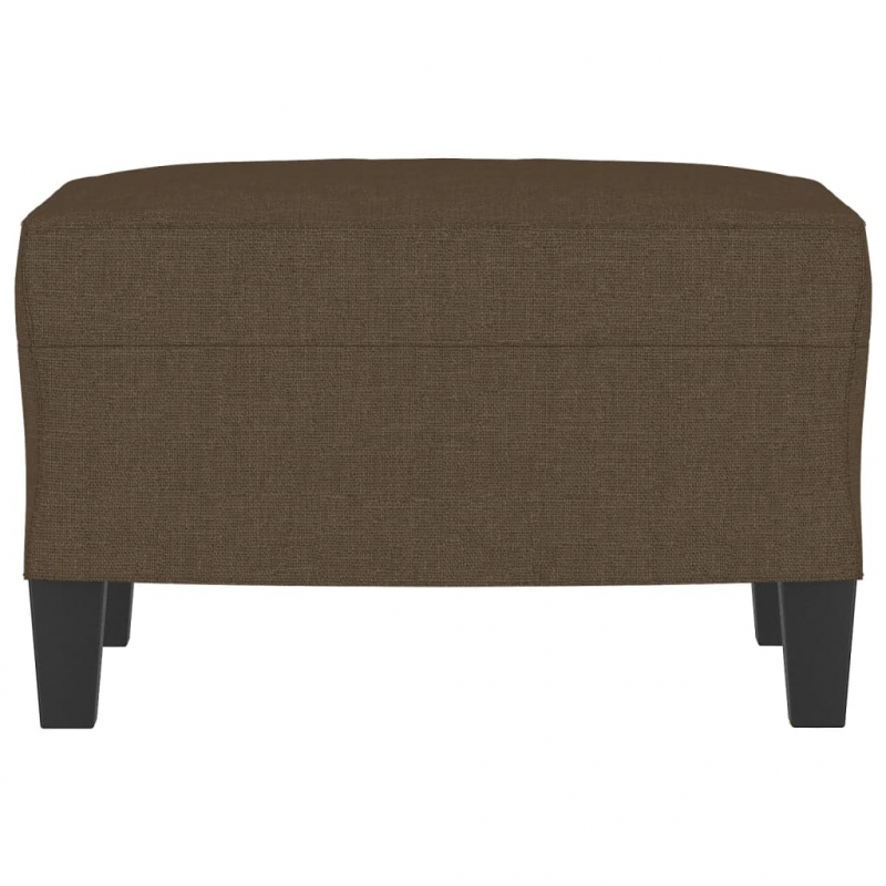 Fußhocker Braun 60x50x41 cm Stoff