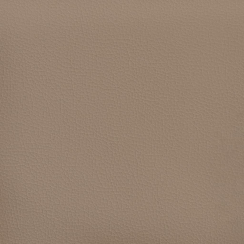 Fußhocker Cappuccino-Braun 60x50x41 cm Kunstleder
