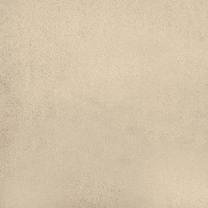 Fußhocker Creme 70x55x41 cm Mikrofasergewebe