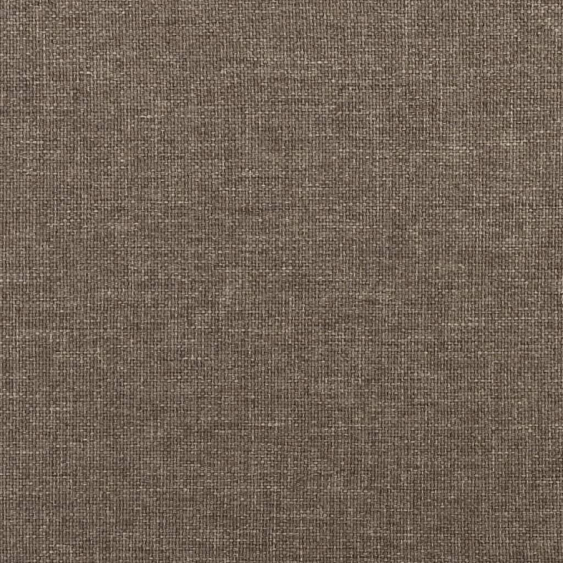 Sitzbank Taupe 70x35x41 cm Stoff