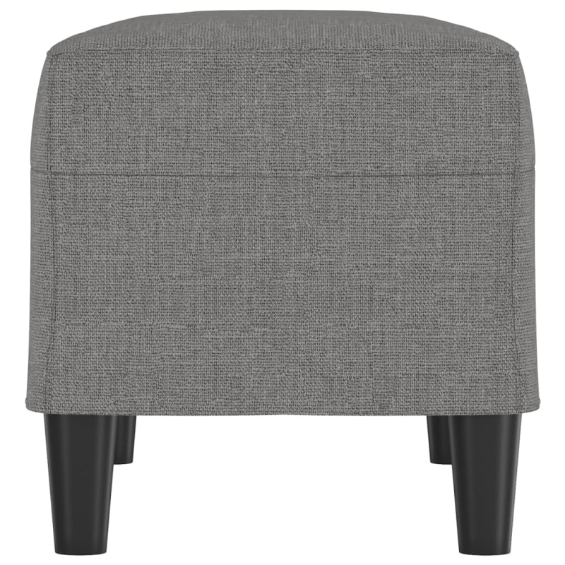 Sitzbank Dunkelgrau 70x35x41 cm Stoff
