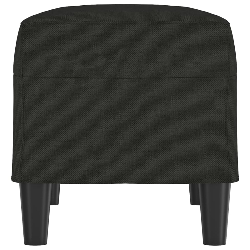 Sitzbank Schwarz 70x35x41 cm Stoff