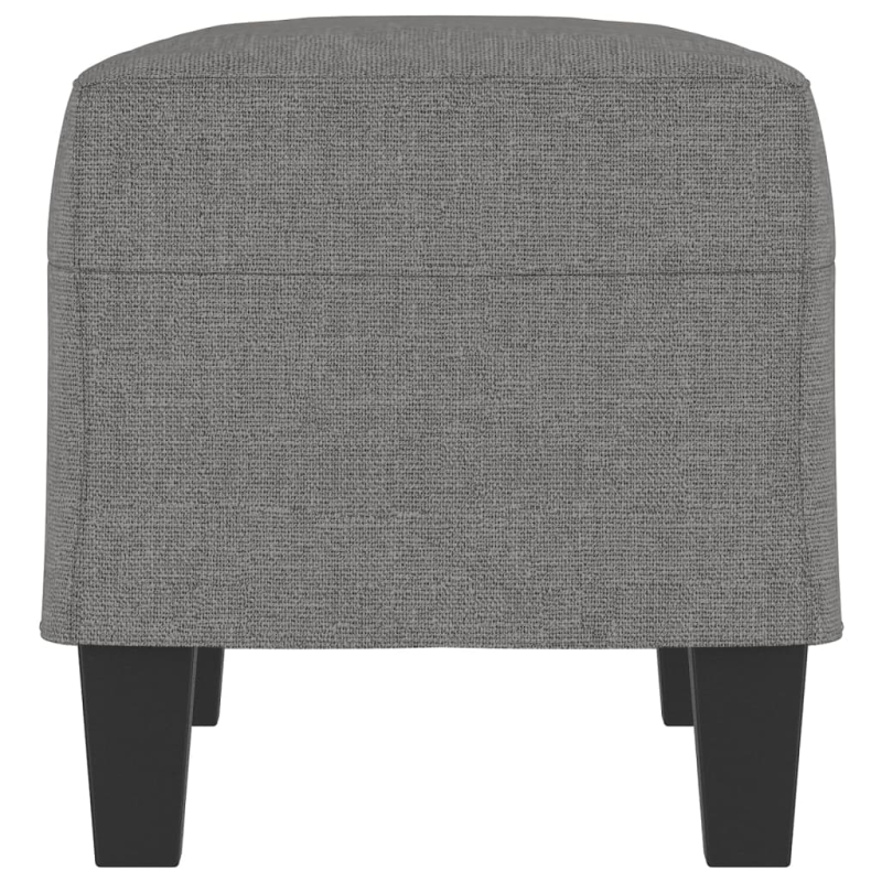 Sitzbank Dunkelgrau 70x35x41 cm Stoff