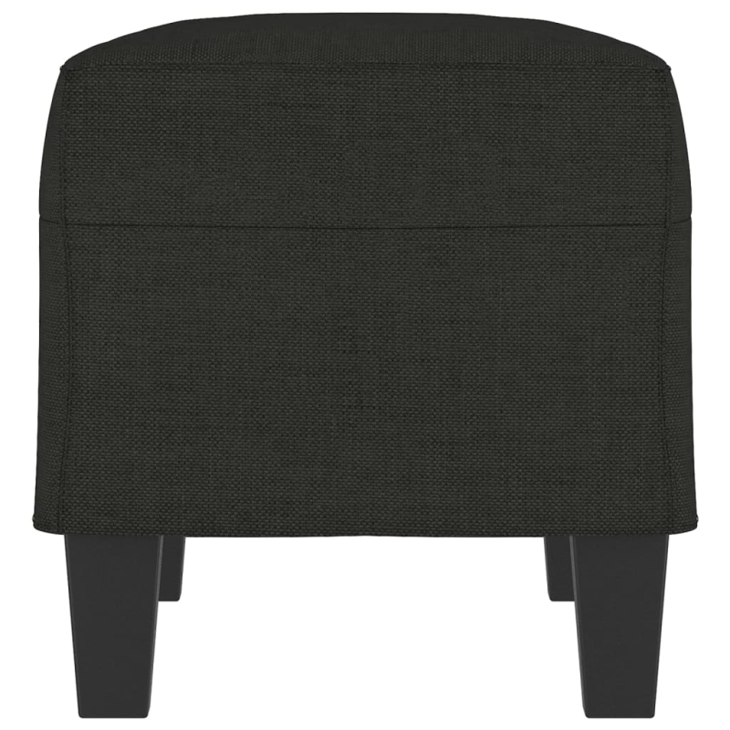 Sitzbank Schwarz 70x35x41 cm Stoff