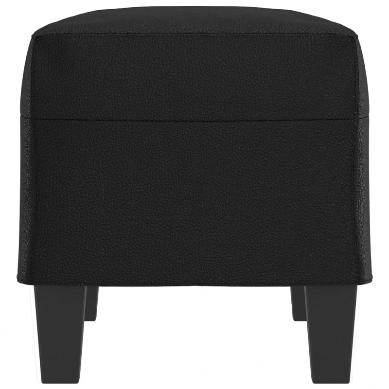 Sitzbank Schwarz 70x35x41 cm Kunstleder
