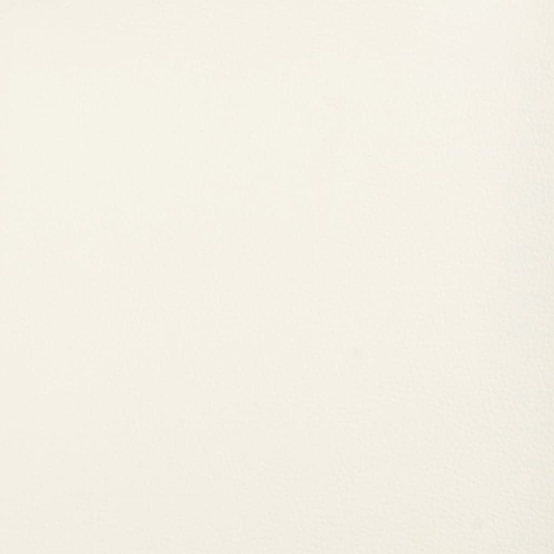 Sitzbank Creme 70x35x41 cm Kunstleder