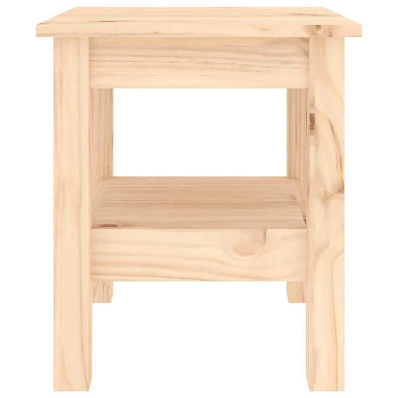 Couchtisch 35x35x40 cm Massivholz Kiefer