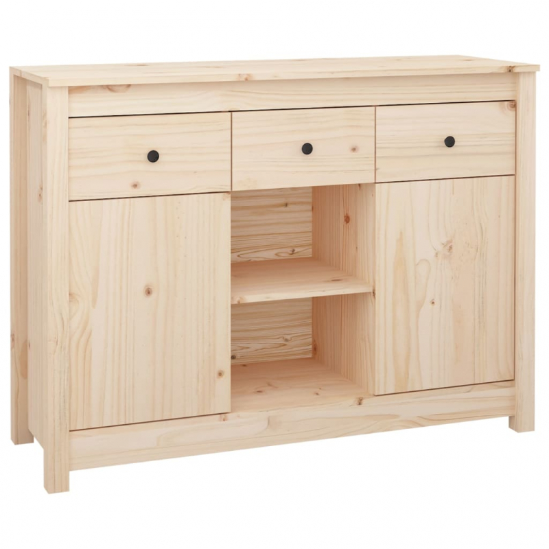 Sideboard 100x35x74,5 cm Massivholz Kiefer