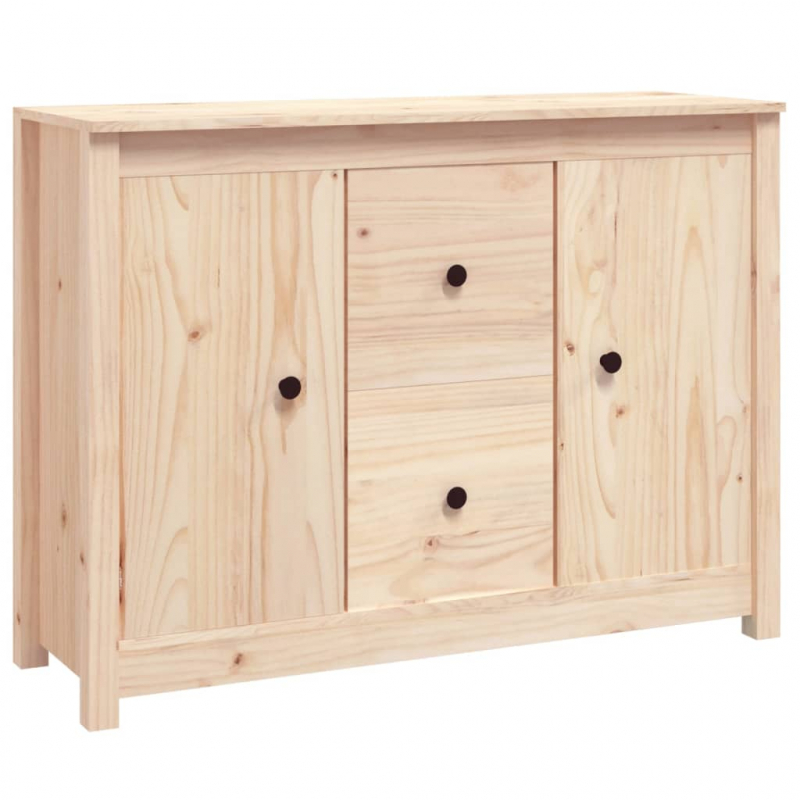 Sideboard 100x35x74 cm Massivholz Kiefer
