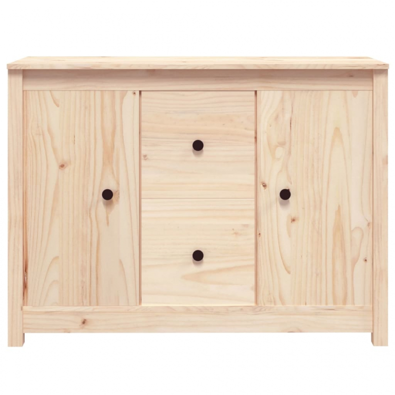 Sideboard 100x35x74 cm Massivholz Kiefer