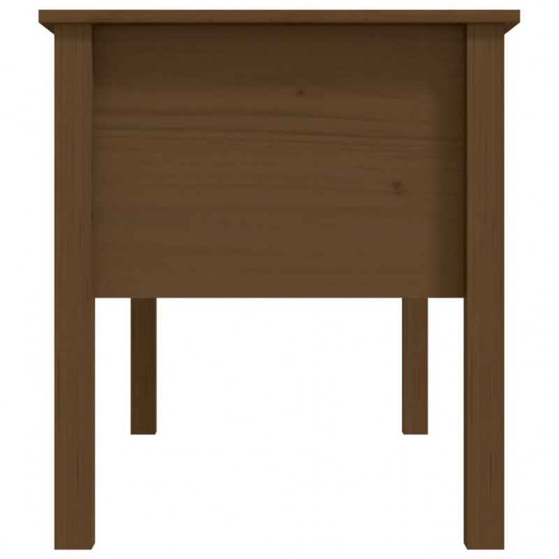 Couchtisch Honigbraun 102x49x55 cm Massivholz Kiefer